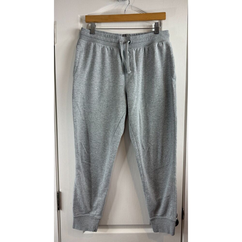 GAP Vintage Soft Jogger Sweatpants Gray Heather Size Medium Drawstring